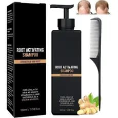 Shampoo Ativador de Raízes, Shampoo Ativador de Raízes Mane, Shampoo Espessante para Queda de Cabelo, Shampoo Natural co