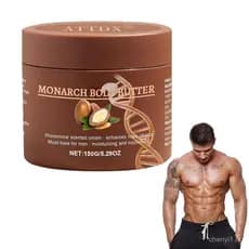 Creme com Aroma de Feromônios, Manteiga Corporal para Homens, Manteiga Corporal com Colônia para Homens, Manteiga Corpor