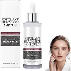 Ampola Esfoliante de Arroz Preto Peel Shot, Ampola Iluminadora de Arroz Peel Shot, Esfoliante de Arroz para o Rosto, Esf