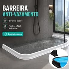 Barreira anti-vazamento Selante Silicone Barreira Água Area Molhada Banheiro Box Lavanderia dupla face
