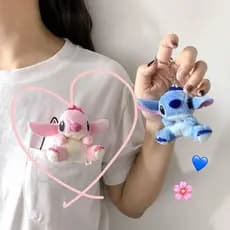 Chaveiro de Pelúcia Stitch, Lembrança de Aniversário para Meninas/Crianças Stitch
