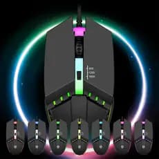 LED Gamer Mice USB Wired Coumpter Gaming Mouse Colorful Glowing Ergonomic Gaming Mouse 4 Button For PC Laptop