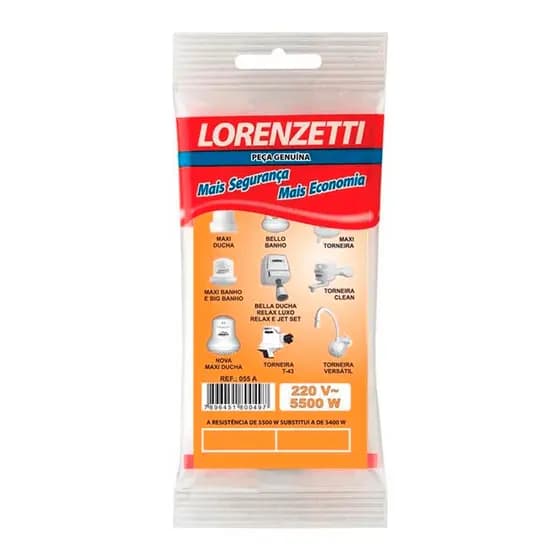 Resistência 055 Lorenzetti Maxi 3T Diversos Modelos