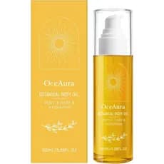 Óleo Corporal Modelo Mais Recente, Óleo Corporal Botânico com Algas Wakame e Passiflora, Óleo de Massagem Firmador para