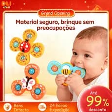 DLI Brinquedo Suspenso Traseiro Para Carro De Bebê-Chocalhos Giratórios Cama Musical , Coaxer Giratório Janela De Bebês