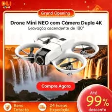DLI Drone profissional com câmera de alta definição, quadricóptero dobrável e controlado remotamente