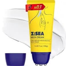 Creme Firmador para Pescoço com Rolo, Qualidade Premium, Clareador e para Cuidado de Acne, Antienvelhecimento, Suaviza R