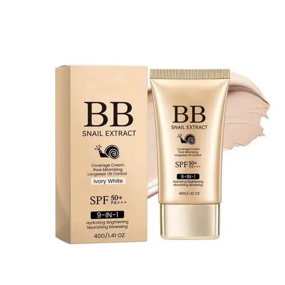 BBCreamFullCoverage, Hidratante com Cor 9 em 1, contém FPS50, base leve, minimiza os poros, controle de oleosidade de lo