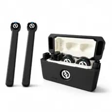 Capa Estojo Microfone Hollyland Lark M2 Case Organizadora e 2 Suportes de Mão para Microfone