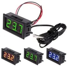 2 cm LED termômetro eletrônico digital Display digital termômetro tanque de peixes temperatura da água termômetro DC4.5V