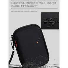 Bolsa para câmera CCD Capa dura espessada pequena bolsa para câmera Digital à prova de choque resistente à compressão ca
