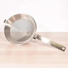 Funil cônico de aço inoxidável, malha multiuso, gaze, cozinha, fritura, separador de solo, malha de campo, colher de óle