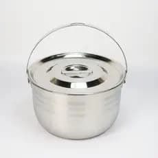 Pote de sopa engrossado aço inoxidável panela de guisado utensílios de cozinha fogão de indução Universal portátil fundo
