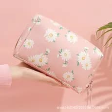 Saco cosmético ins estilo feminino 2022 novo estilo embreagem pequeno fresco versão coreana bonito simples à prova dwate