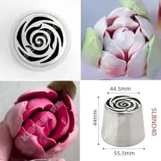 SL40-Oversized Novo Estilo Russo Decoração Boca Marshmallow Creme Boca Espremendo Buquê Grande Rosa Doces
