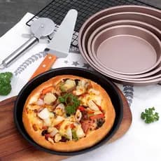 Conjunto de moldes para bolo de Pizza
