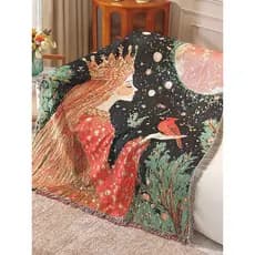 Toalha de sofá estilo nórdico, cobertor decorativo, tapeçaria, lazer, toalha de cabeceira, toalha de mesa, cobertura de