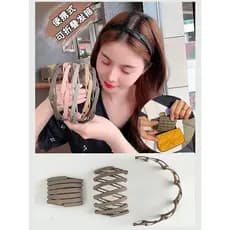 Retrátil portátil Hairpin viagem para fora plástico bandana invisível acessórios de cabelo portátil influenciador do den