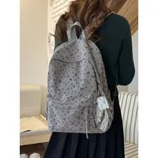 Mochila japonesa de veludo estilo menina, mochila escolar fresca 2026, novo estilo, mochila de grande capacidade