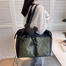 Bolsa de viagem feminina, grande capacidade, leve, curta distância, viagem, bagagem, armazenamento, viagem de negócios,