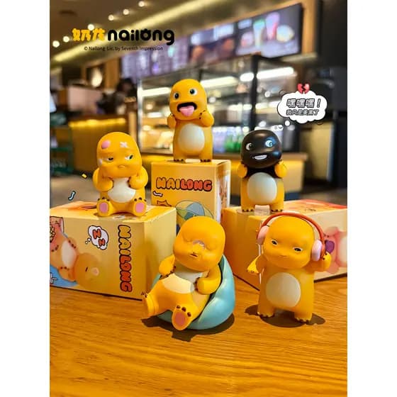 Leite dragão boneca decoração de mesa bonito dos desenhos animados mão escritório decoração criativa 2026 novo presente
