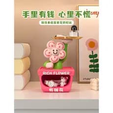 Haibei Hai rico flor chave armazenamento entrada ornamentos prateleira de entrada decorações posição trabalho estabiliza
