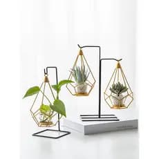 Nordic casa quarto decorações artesanato criativo arte de ferro único romântico Retro escritório ornamentos de Metal