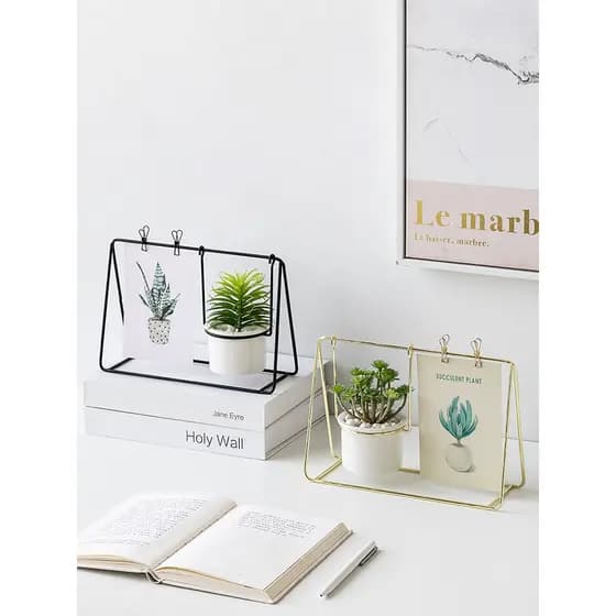 Decorações de mesa de escritório pequenos ornamentos criativos ins nórdico vasos de plantas sala Mini suprimentos decora