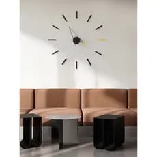 Full Deda sofá fundo decoração da parede relógio de parede sala estar casa moda Nordic luz luxo pendurado na parede