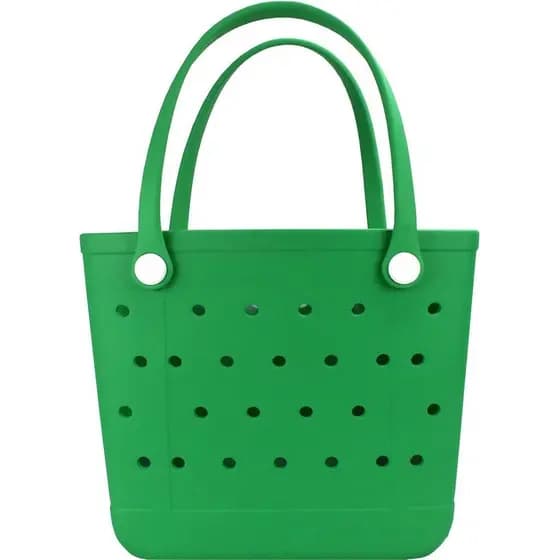 Bolsa de Praia, Bolsa de Praia Grande Original de Borracha para Mulheres, Bolsa para Piscina KEXM