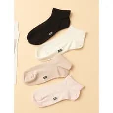 Silk Plus Spandex Mulberry Silk Low-Top Meias femininas respiráveis desodorantes adequados para a pele quatro estações