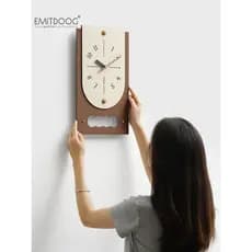 EMITDOOG Marca Coreana Relógio de Parede Sala de Estar 2026 Novo Estilo Casa Moderno Simples Relógio de Parede Criativo