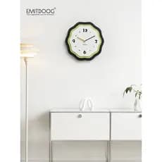 EMITDOOG Marca Coreana Relógio de Parede Moderno Sala de estar Casa Criativo Relógio Pendurado na Parede Restaurante Sim