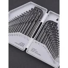 Conjunto de chave Allen alongada 30 peças ferramenta de chave de fenda métrica Universal conjunto de chave Allen