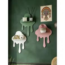 Estilo Medieval nuvem criativa parede pendurado decoração Rack sala de estar espaço na parede do agregado familiar utili