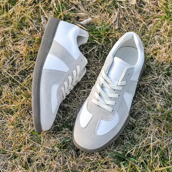 Verão Retro cor combinando sapatos de treinamento alemão masculino feminino All-Match rendas tênis esportivos casuais le