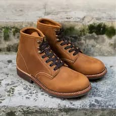 Ami cáqui americano Retro Goodyear geral botas de couro cavalo louco sapatos masculinos couro genuíno virado Martin bota