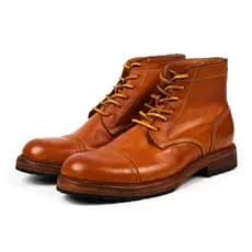 American Retro Goodyear botas gerais lavadas botas de couro de equitação botas de boxe rosto curto Martin botas de sola