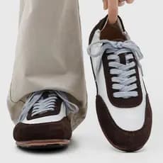 Sapatos casuais ao ar livre confortáveis Commuter respirável sapatos de treinamento alemão masculino simples fundo plano