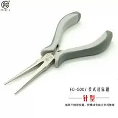 Japão Fukuoka ferramentas 17cm grau poderoso desdentado Mini alicate de agulha estendido alicate de nariz agulha agulha-