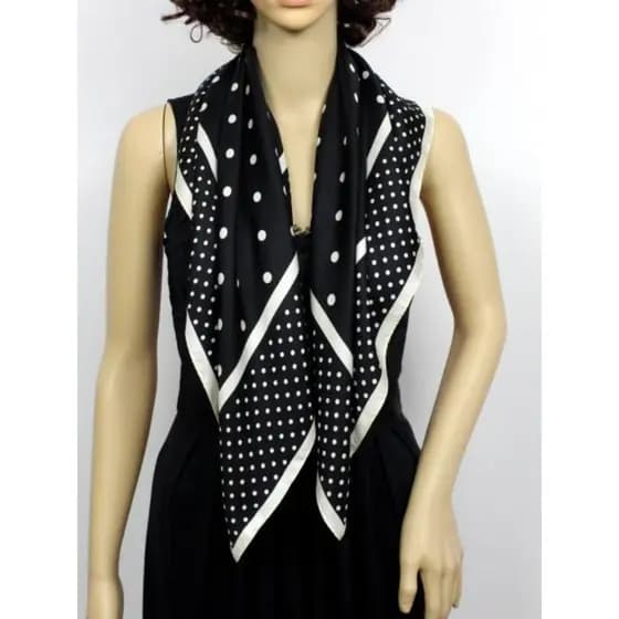 Masculino feminino estilo seda Natural amoreira seda All-Match clássico bolinhas listras 80cm grande lenço quadrado lenç