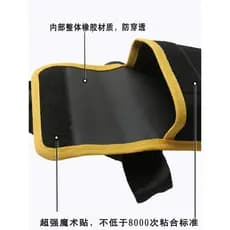 Tianfu bolsa de ferramentas de borracha, bolsa de cintura para encanador, bolsa de cintura para unhas, bolsa de cintura