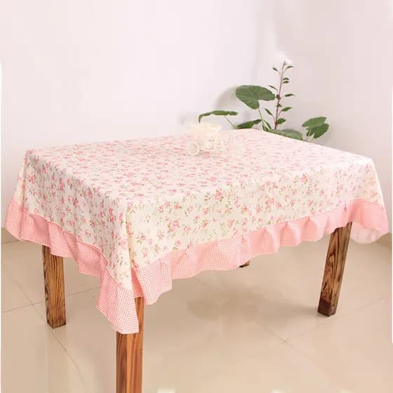 Princesa Sophie mesa cadeira capa conjunto de tecido High-End algodão linho estilo coreano Pastoral toalha de mesa cadei