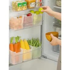 Caixa de armazenamento japonesa para porta lateral de geladeira, ovo, alta comida, caixa de manutenção fresca, prateleir