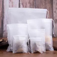 Japão 100 sacos de chá de tecido não tecido sacos de chá descartáveis sacos de chá sacos decocção materiais refogados em
