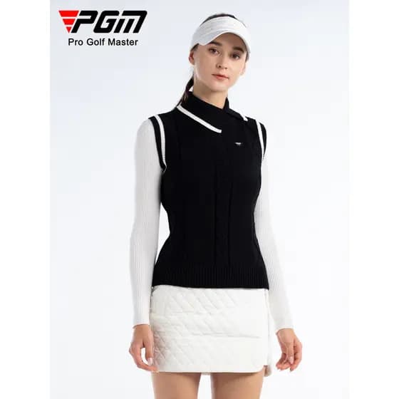 2026 golfe feminino outono camisola de malha colete esportes jaqueta feminina roupas femininas terno superior