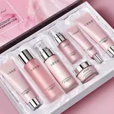 Conjunto de produtos de cuidados com a pele caixa conjunto de 7 peças Xianmi Youlian ninho de pássaro pérola planta hidr