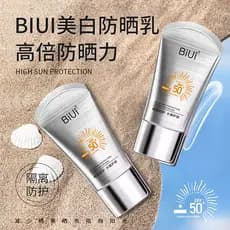 [Autêntico oficial] Protetor solar clareador BiUi FPS50+PA+++Proteção ultravioleta Maquiagem nacional Personagem especia