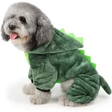 Pijamas Para Animais De Estimação Roupas Cães Macio Quente Velo Macacões Filhote De Cachorro Chihuahua Yorkshire Casaco