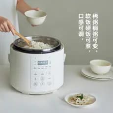 Olayks Panela de Pressão Instantânea Doméstica Pequena Mini Inteligente 2L Panela de Alta Pressão Panela de Arroz Forro